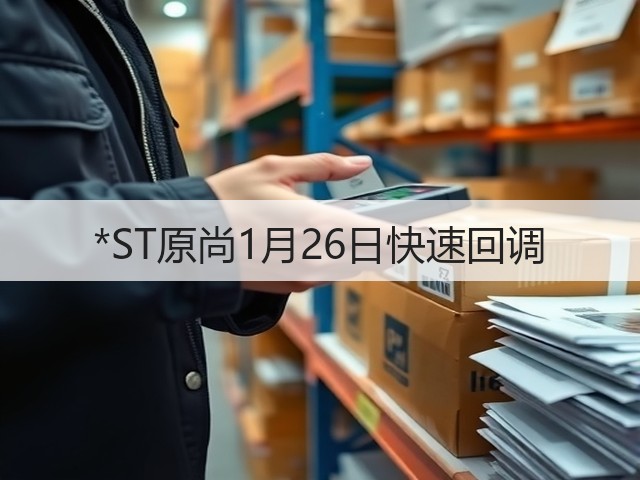 *ST原尚1月26日快速回调(图1)