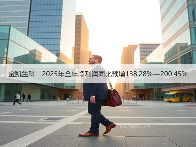 金凯生科：2025年全年净利润同比预增138.28%—200.45%(图3)