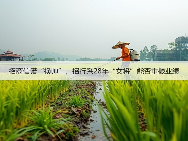 招商信诺“换帅”，招行系28年“女将”能否重振业绩(图1)