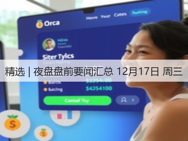 精选 | 夜盘盘前要闻汇总 12月17日 周三(图1)