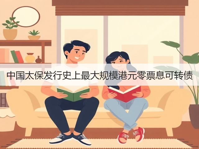 中国太保发行史上最大规模港元零票息可转债(图2)