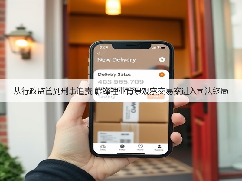 从行政监管到刑事追责 赣锋锂业背景观察交易案进入司法终局