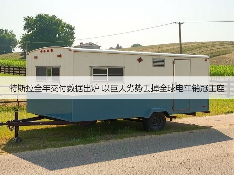 特斯拉全年交付数据出炉 以巨大劣势丢掉全球电车销冠王座