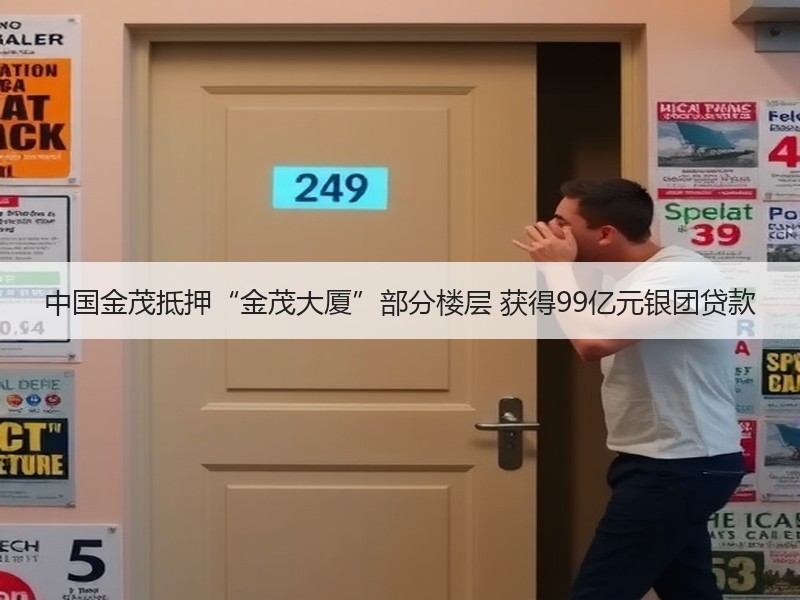 中国金茂抵押“金茂大厦”部分楼层 获得99亿元银团贷款