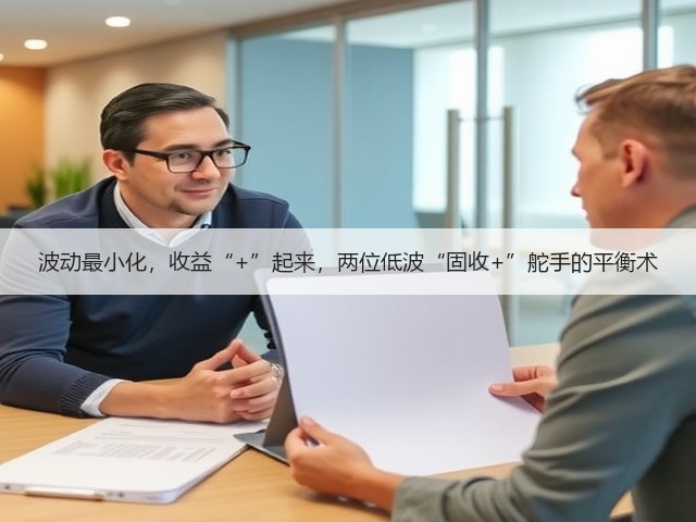 波动最小化,收益“+”起来,两位低波“固收+”舵手的平衡术(图1) 波动最小化,收益“+”起来,两位低波“固收+”舵手的平衡术(图1)
