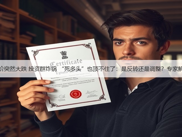 金价突然大跌 投资群炸锅 “死多头”也顶不住了:是反转还是调整?专家解读(图1) 金价突然大跌 投资群炸锅 “死多头”也顶不住了:是反转还是调整?专家解读(图1)