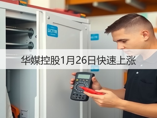 华媒控股1月26日快速上涨(图2) 华媒控股1月26日快速上涨(图2)