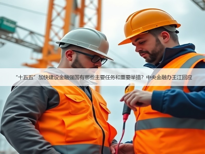 “十五五”加快建设金融强国有哪些主要任务和重要举措？中央金融办王江回应