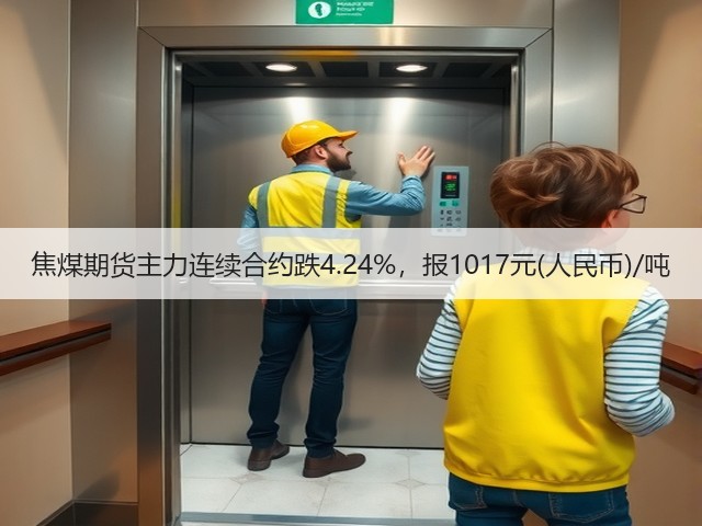焦煤期货主力连续合约跌4.24%，报1017元(人民币)/吨(图3)