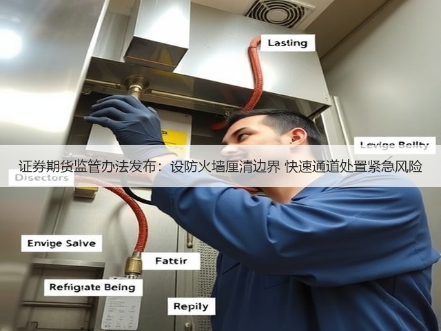 证券期货监管办法发布:设防火墙厘清边界 快速通道处置紧急风险(图2) 证券期货监管办法发布:设防火墙厘清边界 快速通道处置紧急风险(图2)