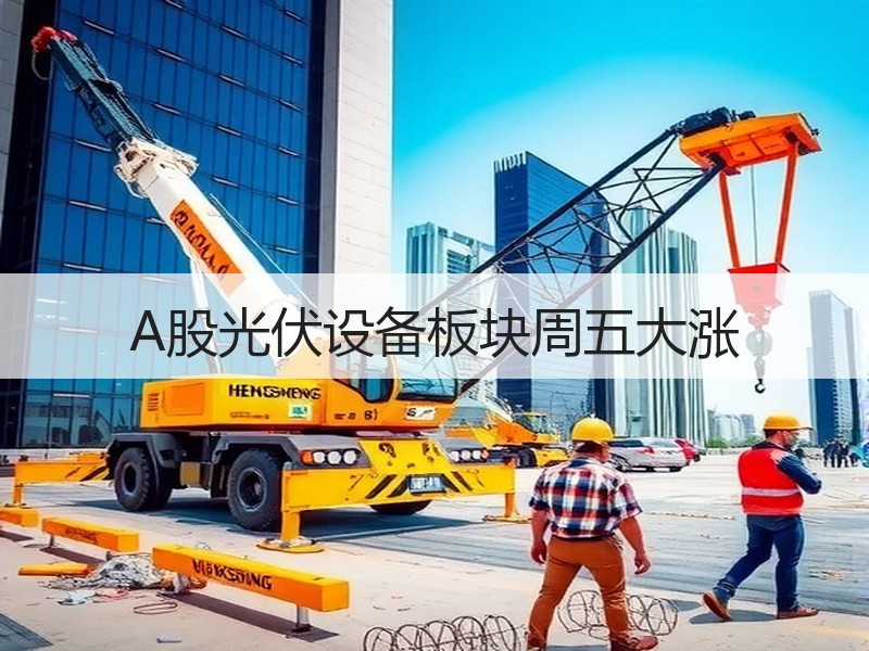 A股光伏设备板块周五大涨