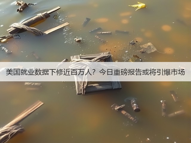美国就业数据下修近百万人?今日重磅报告或将引爆市场(图1) 美国就业数据下修近百万人?今日重磅报告或将引爆市场(图1)