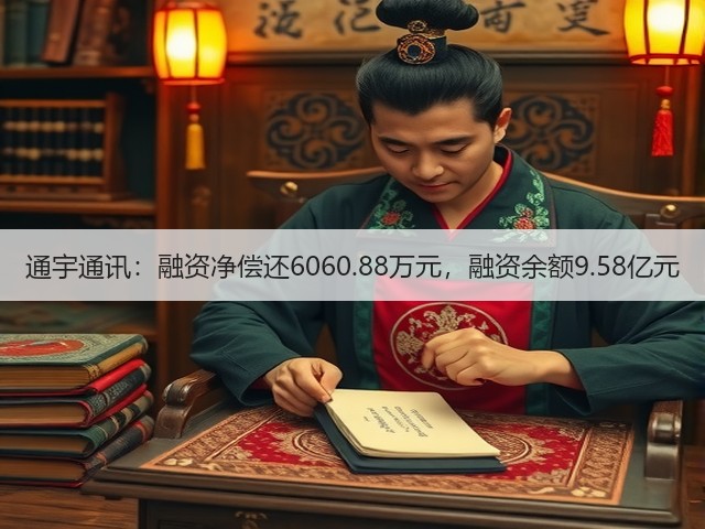 通宇通讯:融资净偿还6060.88万元,融资余额9.58亿元(图3) 通宇通讯:融资净偿还6060.88万元,融资余额9.58亿元(图3)