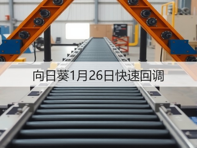 向日葵1月26日快速回调(图3) 向日葵1月26日快速回调(图3)