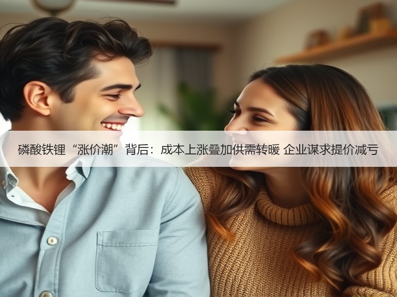 磷酸铁锂“涨价潮”背后：成本上涨叠加供需转暖 企业谋求提价减亏