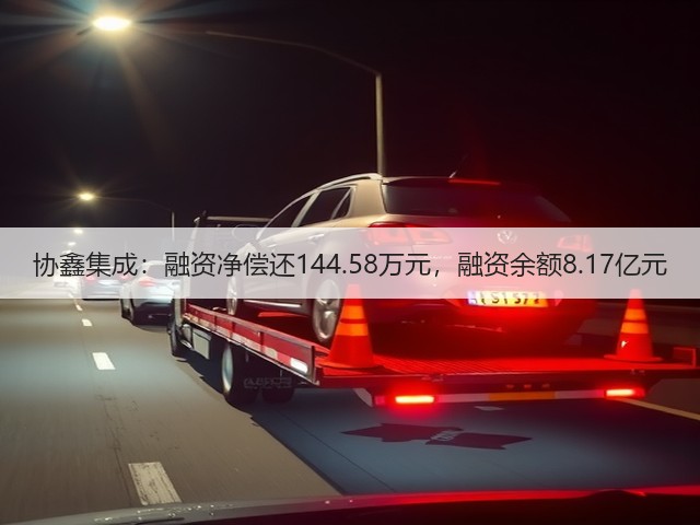 协鑫集成：融资净偿还144.58万元，融资余额8.17亿元(图3)