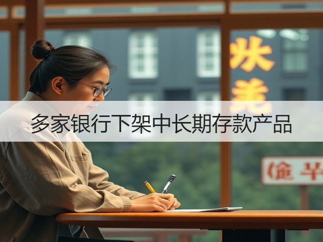多家银行下架中长期存款产品(图2)