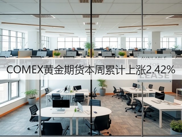 COMEX黄金期货本周累计上涨2.42%(图1) COMEX黄金期货本周累计上涨2.42%(图1)