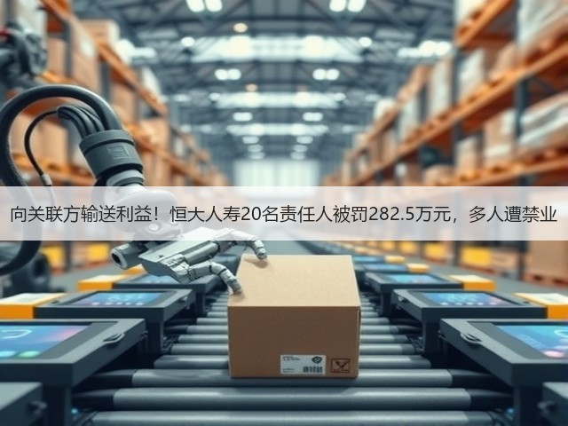 向关联方输送利益！恒大人寿20名责任人被罚282.5万元，多人遭禁业(图1)