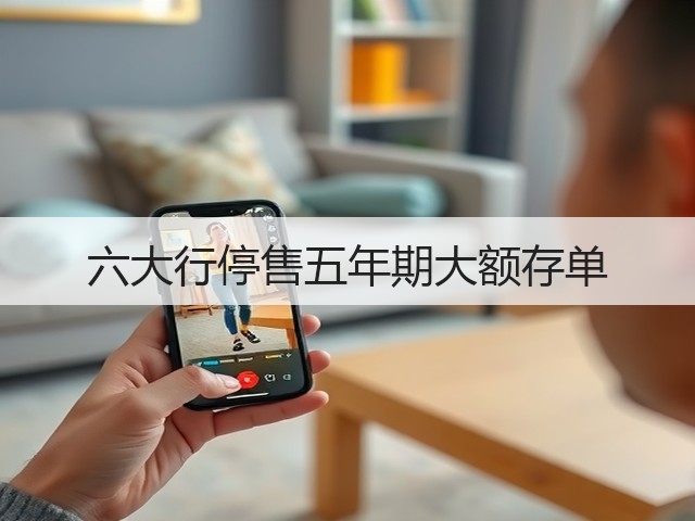 六大行停售五年期大额存单(图3)