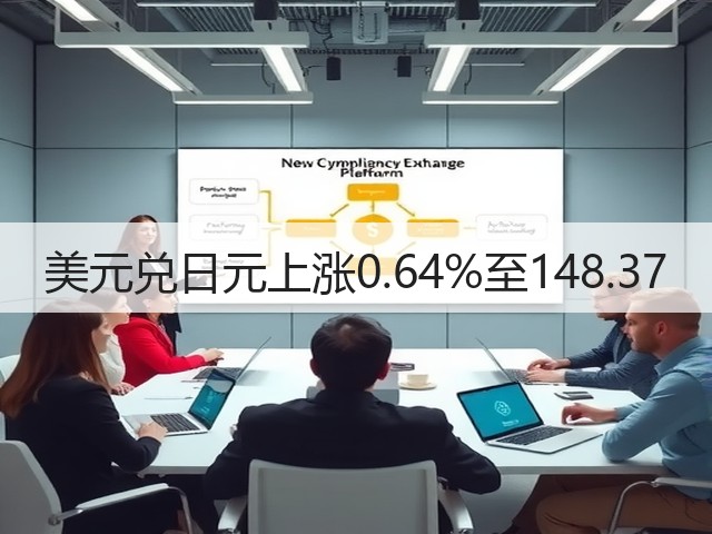 美元兑日元上涨0.64%至148.37(图2)