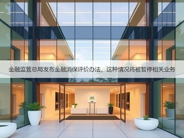 金融监管总局发布金融消保评价办法，这种情况将被暂停相关业务(图3)