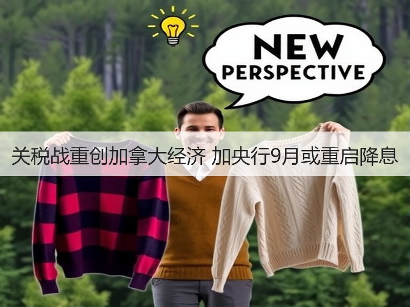 关税战重创加拿大经济 加央行9月或重启降息