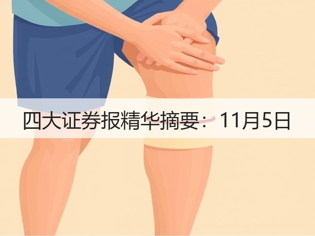四大证券报精华摘要：11月5日(图1)
