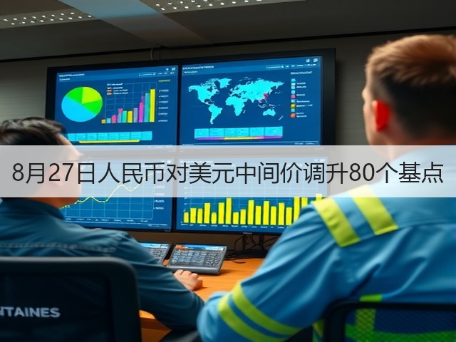 8月27日人民币对美元中间价调升80个基点(图2)