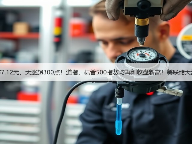 离岸人民币涨穿7.12元,大涨超300点!道指、标普500指数均再创收盘新高!美联储大消息,事关降息(图1) 离岸人民币涨穿7.12元,大涨超300点!道指、标普500指数均再创收盘新高!美联储大消息,事关降息(图1)