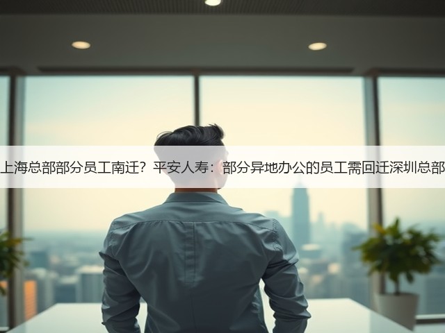上海总部部分员工南迁？平安人寿：部分异地办公的员工需回迁深圳总部(图3)