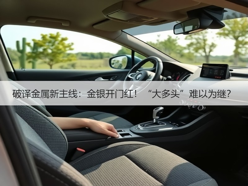 破译金属新主线：金银开门红！“大多头”难以为继？