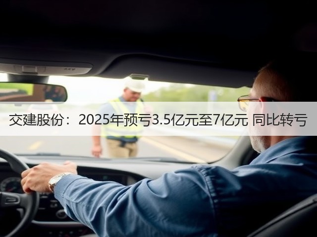 交建股份：2025年预亏3.5亿元至7亿元 同比转亏(图2)