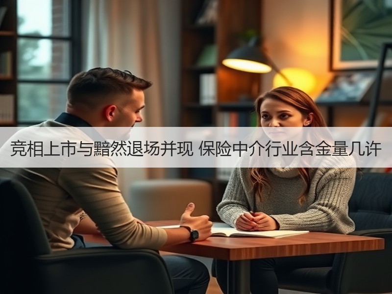 竞相上市与黯然退场并现 保险中介行业含金量几许