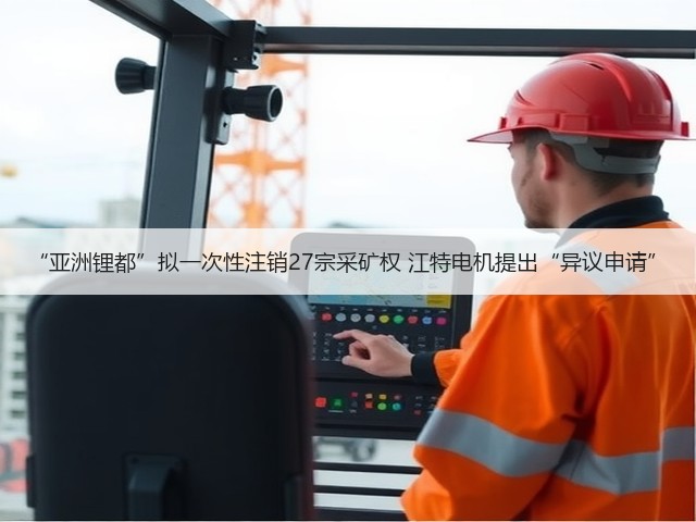 “亚洲锂都”拟一次性注销27宗采矿权 江特电机提出“异议申请”(图3) “亚洲锂都”拟一次性注销27宗采矿权 江特电机提出“异议申请”(图3)