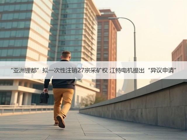 “亚洲锂都”拟一次性注销27宗采矿权 江特电机提出“异议申请”(图1) “亚洲锂都”拟一次性注销27宗采矿权 江特电机提出“异议申请”(图1)