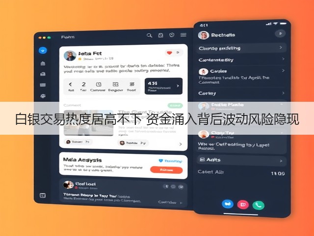 白银交易热度居高不下 资金涌入背后波动风险隐现(图3) 白银交易热度居高不下 资金涌入背后波动风险隐现(图3)