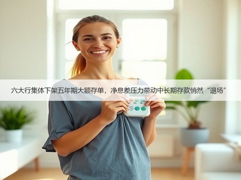 六大行集体下架五年期大额存单，净息差压力带动中长期存款悄然“退场”