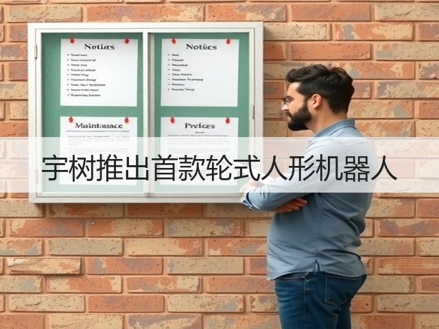 宇树推出首款轮式人形机器人(图3) 宇树推出首款轮式人形机器人(图3)