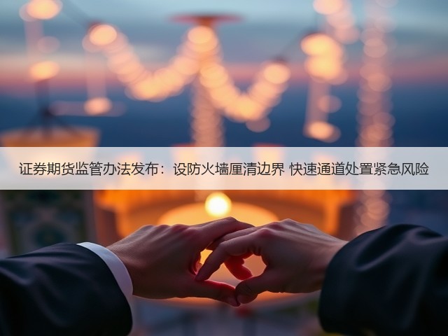 证券期货监管办法发布：设防火墙厘清边界 快速通道处置紧急风险(图3)