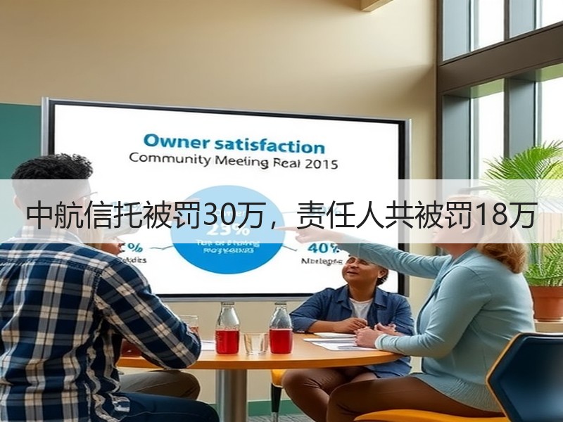 中航信托被罚30万，责任人共被罚18万