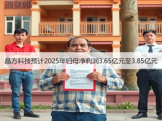 晶方科技预计2025年归母净利润3.65亿元至3.85亿元(图2) 晶方科技预计2025年归母净利润3.65亿元至3.85亿元(图2)