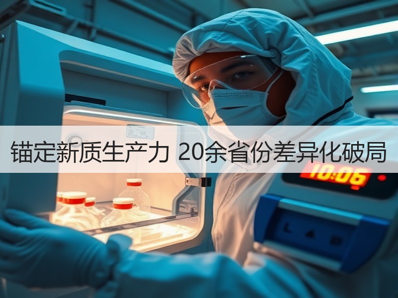锚定新质生产力 20余省份差异化破局