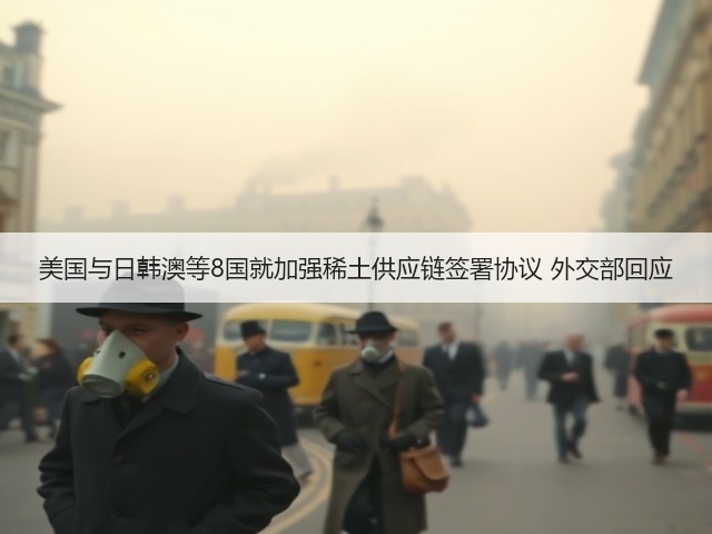 美国与日韩澳等8国就加强稀土供应链签署协议 外交部回应(图1) 美国与日韩澳等8国就加强稀土供应链签署协议 外交部回应(图1)