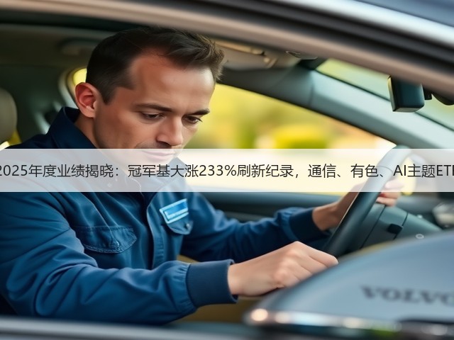 基金2025年度业绩揭晓：冠军基大涨233%刷新纪录，通信、有色、AI主题ETF领跑(图1)