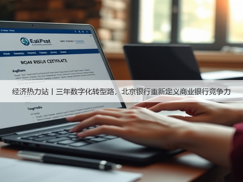 经济热力站丨三年数字化转型路，北京银行重新定义商业银行竞争力