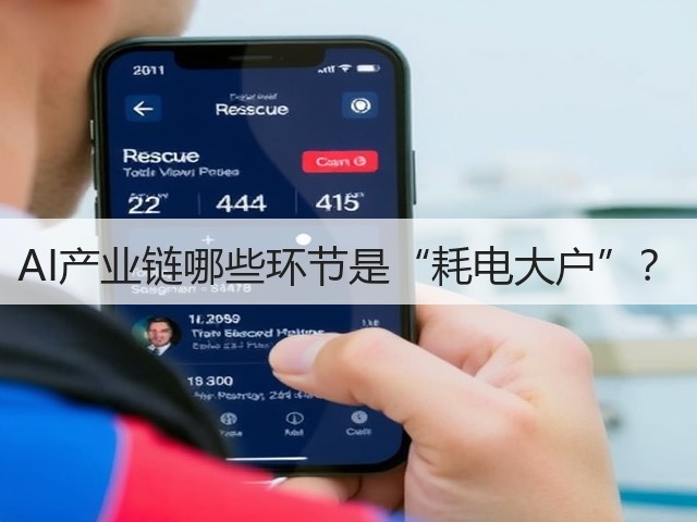 AI产业链哪些环节是“耗电大户”？(图1)