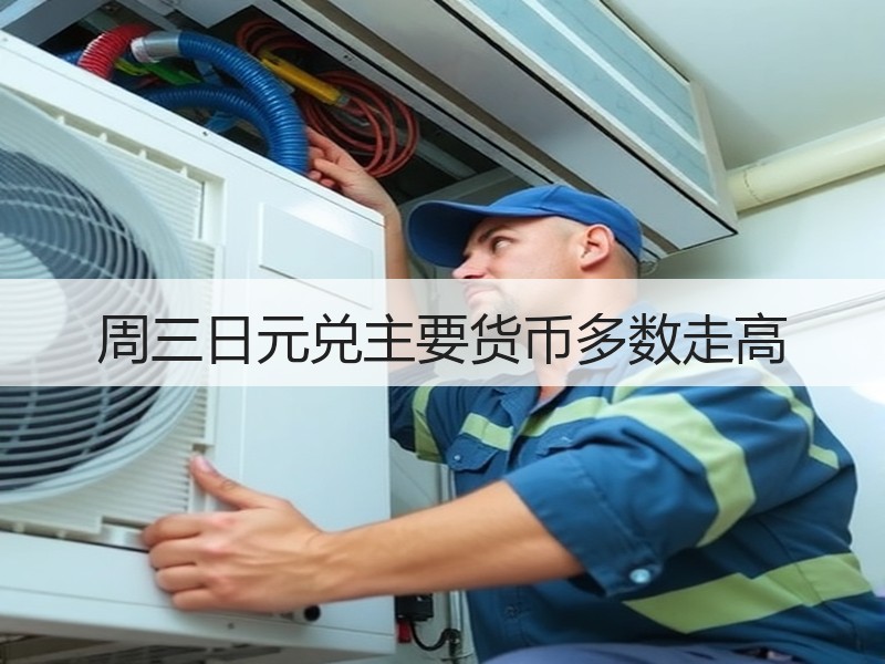周三日元兑主要货币多数走高