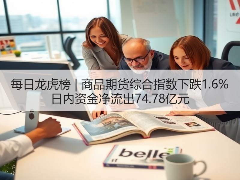每日龙虎榜 | 商品期货综合指数下跌1.6% 日内资金净流出74.78亿元
