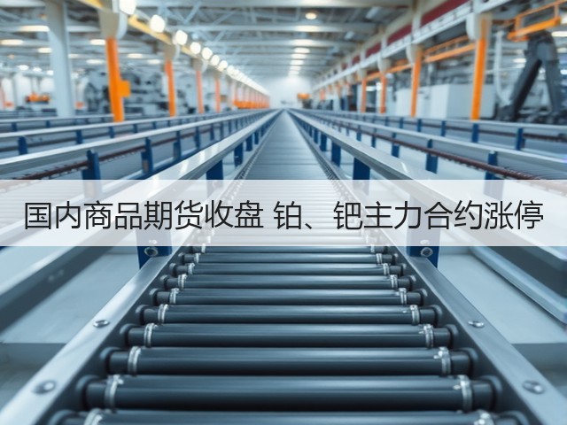 国内商品期货收盘 铂、钯主力合约涨停(图2) 国内商品期货收盘 铂、钯主力合约涨停(图2)